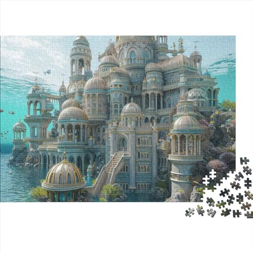 Puzzle 300 Teile Puzzle Erwachsene Lernspiel Puzzleteilige Motive City 300 Stück Puzzle Spielzeug Geschenk 300-teilige Hölzern Kreatives Puzzl 300pcs (40x28cm) von HAAPYILUO