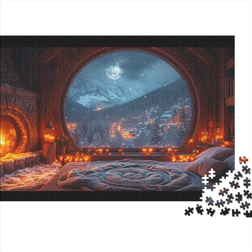 Puzzle 500 Teile Puzzle Erwachsene Lernspiel Motive Für Jeden Geschmack 500 Stück Puzzle Herausforderungsspielzeug 500-teilige Hölzern Herausforderndes Puzzle 500pcs (52x38cm) von HAAPYILUO