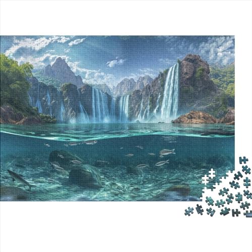 Puzzle 500 Teile Puzzle Erwachsene Lernspiel Motive Für Jeden Geschmack 500 Stück Puzzle Spielzeug Geschenk 500-teilige Hölzern Kreatives Puzzl 500pcs (52x38cm) von HAAPYILUO