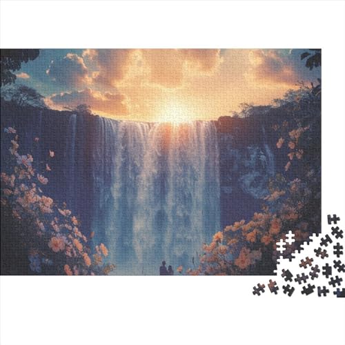 Puzzle 500 Teile Puzzle Erwachsene Lernspiel Puzzel Große Puzzles 500 Stück Puzzle Herausforderungsspielzeug 500-teilige Hölzern Kreatives Puzzl 500pcs (52x38cm) von HAAPYILUO