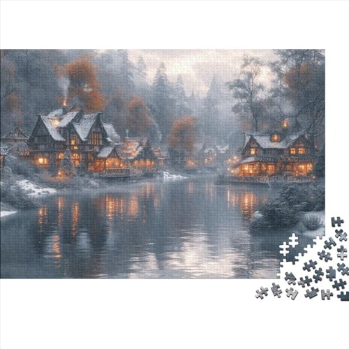 Puzzle 500 Teile Puzzle Erwachsene Lernspiel Puzzel Große Puzzles 500 Stück Puzzle Holzpuzzles 500 Puzzleteile Kreatives Puzzl 500pcs (52x38cm) von HAAPYILUO