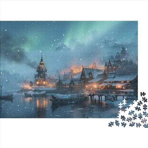 Puzzle 500 Teile Puzzle Erwachsene Lernspiel Puzzleteilige Motive 500 Stück Puzzle Herausforderungsspielzeug 500 Puzzleteile Herausforderndes Puzzle 500pcs (52x38cm) von HAAPYILUO