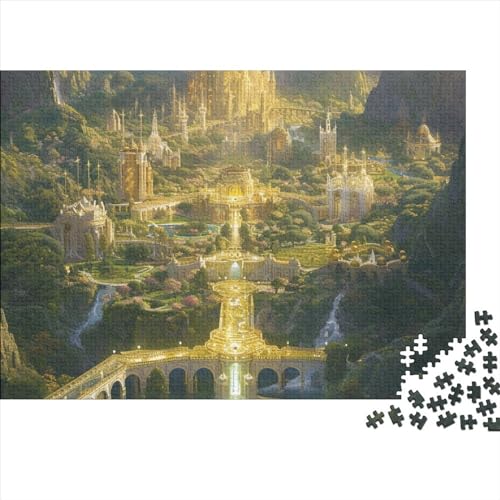 Puzzle 500 Teile Puzzle Erwachsene Lernspiel Puzzleteilige Motive 500 Stück Puzzle Herausforderungsspielzeug 500-teilige Hölzern Kreatives Puzzl 500pcs (52x38cm) von HAAPYILUO