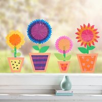 Bastelset - Fensterbild Blumentöpfchen Bastelset - Fensterbild Blumentöpfchen von HABA Sales GmbH & Co. KG