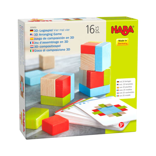 3D-Legespiel Vier mal vier von HABA 