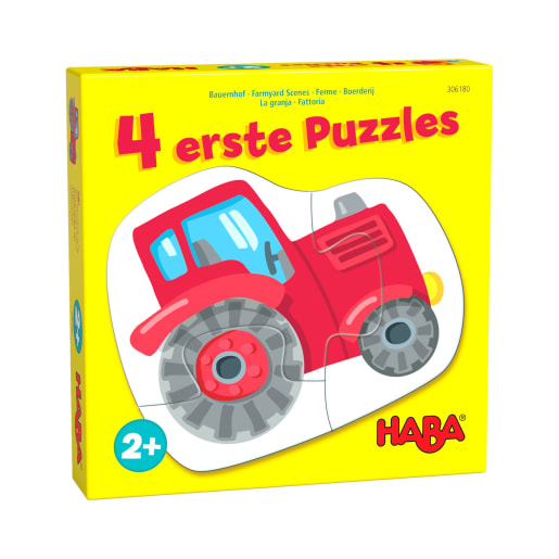 4 erste Puzzles – Bauernhof von HABA 