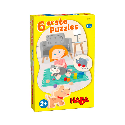 6 erste Puzzle - Haustiere von HABA 