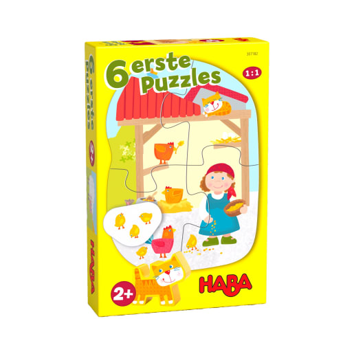 6 erste Puzzles – Bauernhof von HABA 