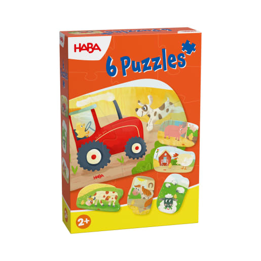 6 erste Puzzles – Bauernhof 6 erste Puzzles – Bauernhof von HABA
