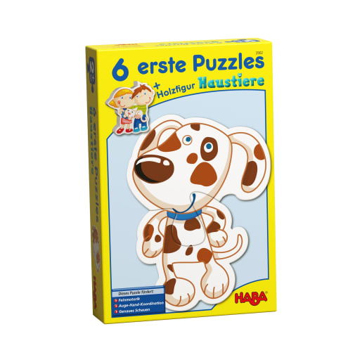 6 erste Puzzles Haustiere von HABA 