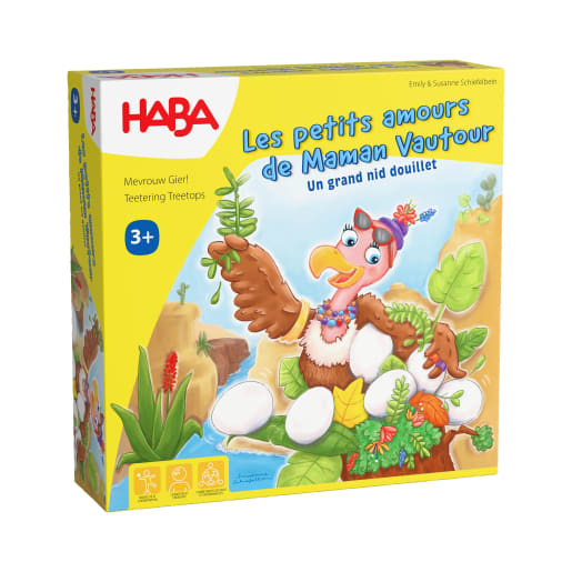 Auweia, Frau Geier!, kooperatives Geschicklichkeitsspiel, ab 3 Jahren Auweia, Frau Geier!, kooperatives Geschicklichkeitsspiel, ab 3 Jahren von HABA