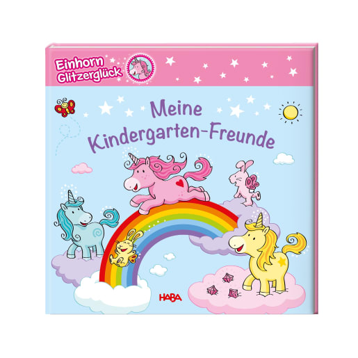 Einhorn Glitzerglück Freundebuch von HABA 