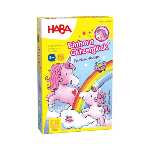 Einhorn Glitzerglück – Funkel-Bingo von HABA 