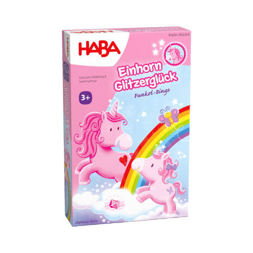 Einhorn Glitzerglück – Funkel-Bingo von HABA 