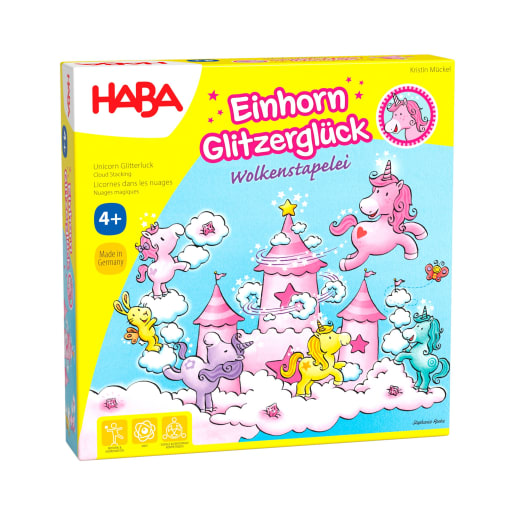 Einhorn Glitzerglück – Wolkenstapelei von HABA 