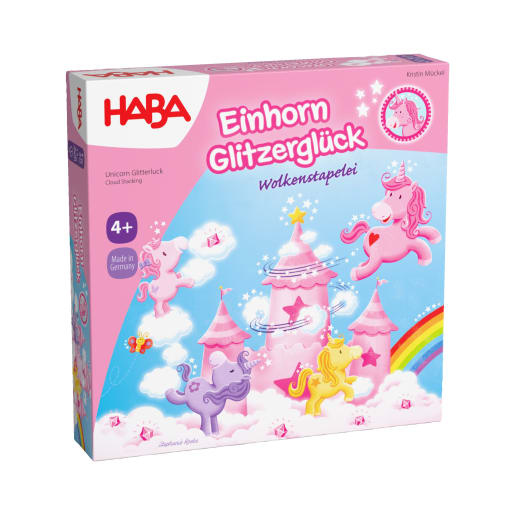 Einhorn Glitzerglück – Wolkenstapelei von HABA 