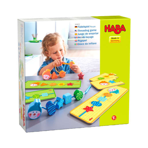 Fädelspiel Raupe von HABA 