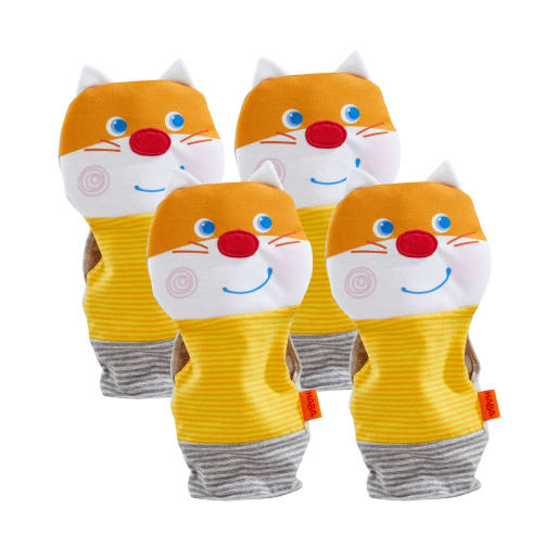 4er-Set Fingerspielpuppe Katze, 24 cm, ab 1,5 Jahren 4er-Set Fingerspielpuppe Katze, 24 cm, ab 1,5 Jahren von HABA