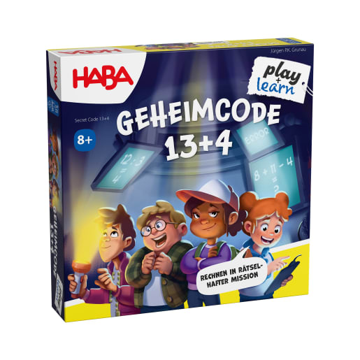 Geheimcode 13+4 Rechenspiel, Lernspiel ab 8 Jahre Geheimcode 13+4 Rechenspiel, Lernspiel ab 8 Jahre von HABA