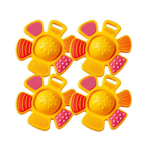 4er-Set Greifling Plopp-Blume, ab 6 Monaten 4er-Set Greifling Plopp-Blume, ab 6 Monaten von HABA