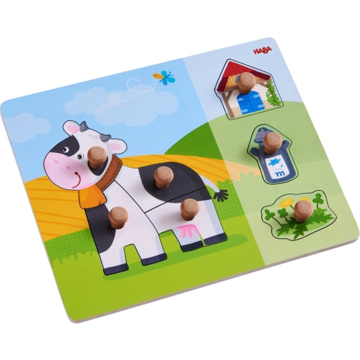 Greifpuzzle Kuh Annabell von HABA 