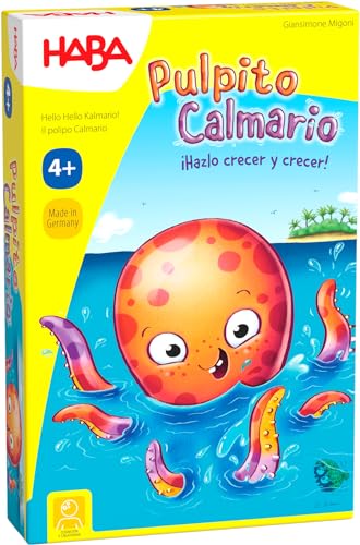 HABA 1307112006 - Oktopus Calmario, Kinderspiel zum Gedächtnis und Platzieren, über 4 Jahre von HABA