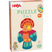 HABA 2011453001 Holzpuzzle 21-teilig 2in1, Papagei HABA 2011453001 Holzpuzzle 21-teilig 2in1, Papagei von HABA