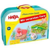 HABA 2011719001 - Meine ersten Spiele, Wir verarzten Tiere, Kinder-Arztkoffer, Spielekoffer von HABA