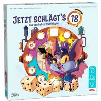 HABA 2011826001 - Jetzt schlägts 18!, Würfelspiel von HABA