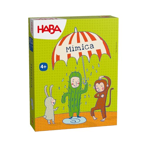 HABA 2012190003 - Mimica, Brettspiel für Kinder in Blechdose, ab 4 Jahren von HABA