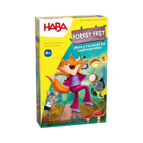 HABA 2012235004 - Forest Fest, Gedächtnisbrettspiel für Kinder, über 5 Jahre von HABA