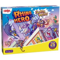 HABA 2013173001 - Rhino Hero Super Battle, Stapelspiel, Würfelspiel HABA 2013173001 - Rhino Hero Super Battle, Stapelspiel, Würfelspiel von HABA