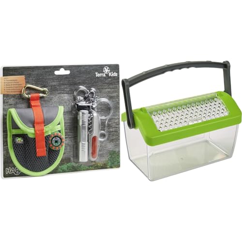 HABA 300319 - Terra Kids Forschertasche & 301513 - Terra Kids Insektenbox von HABA