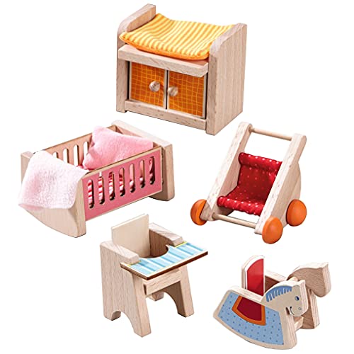 HABA 301989" Little Friends-Puppenhaus-Möbel Kinderzimmer, 32.5 x 15.2 x 7.3 cm von HABA