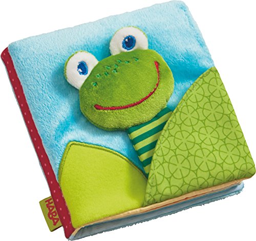 HABA 302097 Stoffbuch Zauberfrosch, Kleinkindspielzeug von HABA