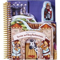 HABA 302242 Mein Ritter-Spielbuch – Turnier auf Burg Reckenstein von HABA
