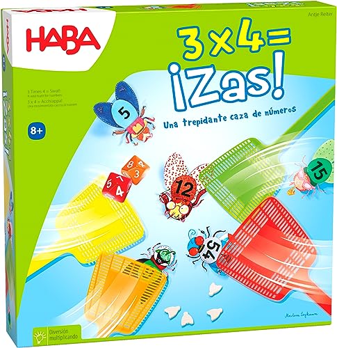 HABA 303109 3 x 4 = Za Kinderspiel, Mehrfarbig, ys/m von HABA