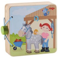 HABA 303774 Holz-Babybuch Reiterhof von HABA