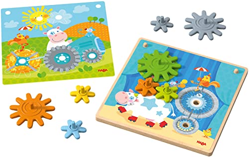 HABA 303869 Zahnradspiel Tiere unterwegs von HABA