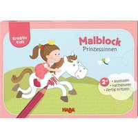 HABA 304439 Kreativ Kids - Malblock Prinzessinnen von HABA