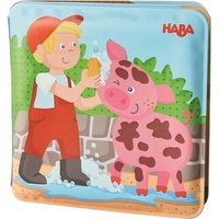 HABA 304707 Badebuch Waschtag Schwein&Kuh von HABA