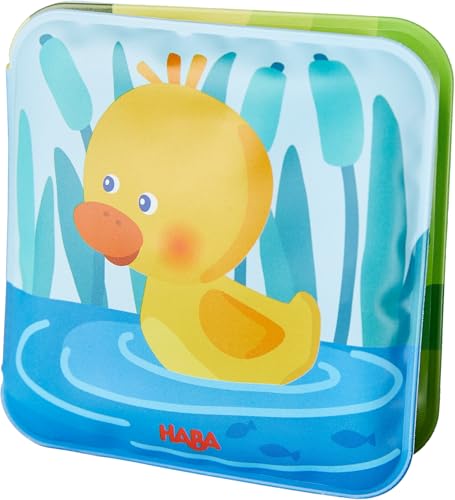 HABA 304709 Mini Badebuch Ente Albert, mit Quietsche von HABA