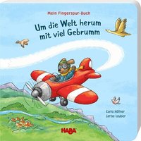 HABA 305058 Mein Fingerspur-Buch – Um die Welt herum mit viel Gebrumm von HABA