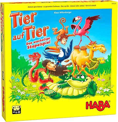 HABA Tier auf Tier – Das wackelige Stapelspiel von HABA