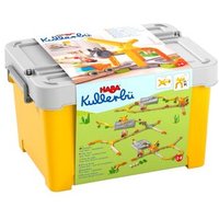 HABA 305783 Kullerbü – Spielbahn Freie Bahn – Verladekran! von HABA