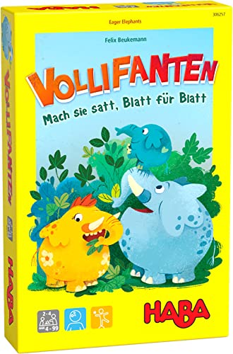 HABA 306257 - Vollifanten, Mitbringspiel ab 4 Jahren, Bunt von HABA