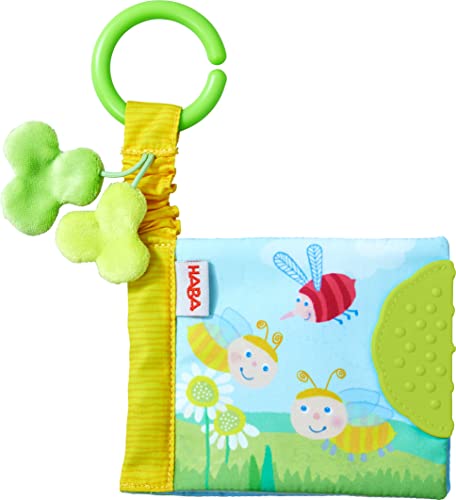 HABA 306491 - Buggybuch Wiesentiere, Babybuch ab 6 Monaten von HABA