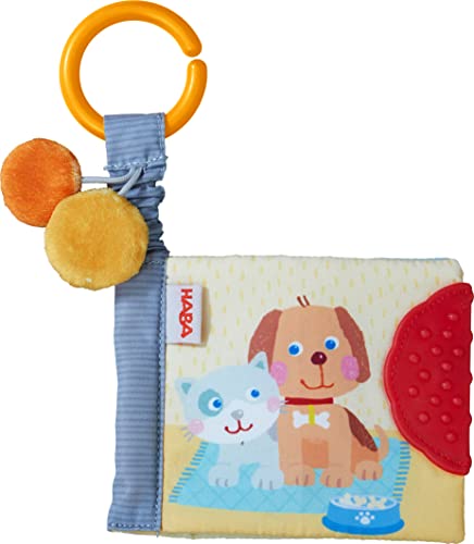 HABA 306493 - Buggybuch Haustiere, Babybuch ab 6 Monaten von HABA