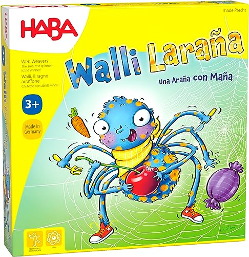 HABA 306571 - Walli Spinne, Motorik-Brettspiel für Kinder über 3 Jahre von HABA