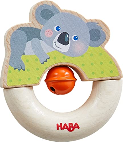 HABA 306660 - Greifling Koala, Greifling ab 6 Monaten, made in Germany, Bunt von HABA